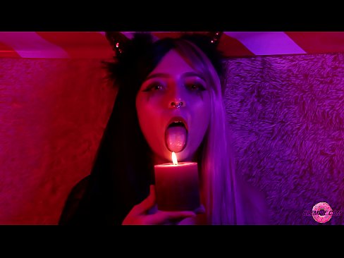 ❤️ Passionate Blowjob kubva Sexy Succubus ine Mouth Kuzadzika DzeBonde